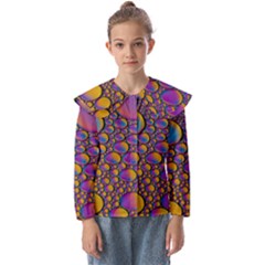 Bubble color Kids  Peter Pan Collar Blouse