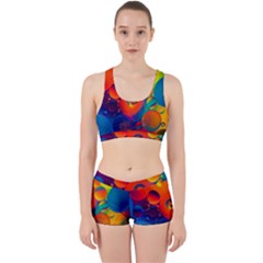 Colorfull Pattern Work It Out Gym Set