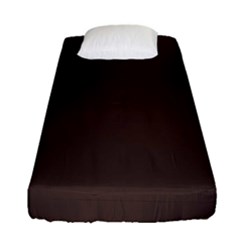 Mahogany Muse Fitted Sheet (single Size) by HWDesign