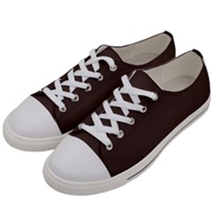 Mahogany Muse Women s Low Top Canvas Sneakers by HWDesign
