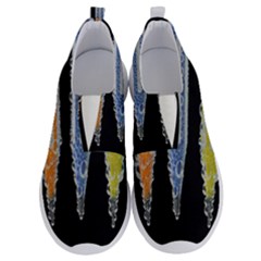 Pencil Colorfull Pattern No Lace Lightweight Shoes by artworkshop