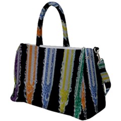 Pencil Colorfull Pattern Duffel Travel Bag