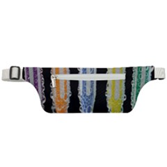 Pencil colorfull pattern Active Waist Bag