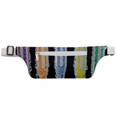Pencil Colorfull Pattern Active Waist Bag