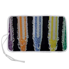 Pencil Colorfull Pattern Pen Storage Case (m)