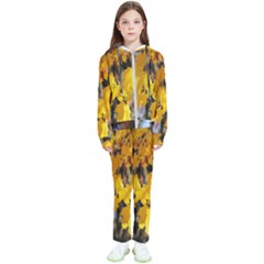 Amazing Arrowtown Autumn Leaves Kids  Tracksuit by artworkshop