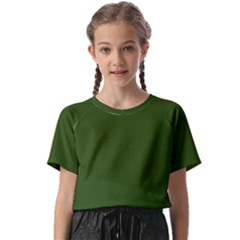 Forest Obsidian Kids  Basic Tee by HWDesign