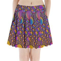 Bubble Color Pleated Mini Skirt by artworkshop