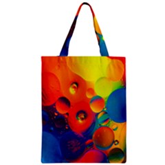 Colorfull Pattern Zipper Classic Tote Bag by artworkshop