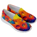 Colorfull pattern Women s Lightweight Slip Ons View3