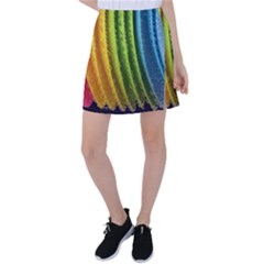  Colorful Illustrations Tennis Skirt