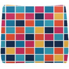 Square Plaid Checkered Pattern Seat Cushion