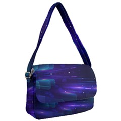 Abstract Colorful Pattern Design Courier Bag