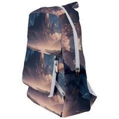 Space Planet Universe Galaxy Moon Travelers  Backpack