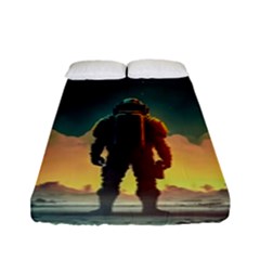 Leadership Alien Soldier Warrior Fantasy Fitted Sheet (full/ Double Size)