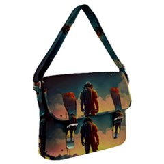 Leadership Alien Soldier Warrior Fantasy Buckle Messenger Bag