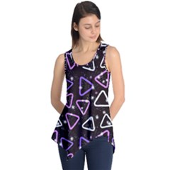 Abstract Background Graphic Pattern Sleeveless Tunic by Ravend