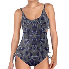 Kaleidoscope Geometric Pattern Tankini Set