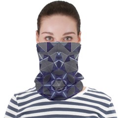 Kaleidoscope Geometric Pattern Face Seamless Bandana (adult)