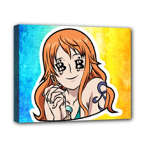 Nami Lovers Money Canvas 10  X 8  (stretched) by designmarketalsprey31