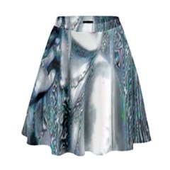 Sapphire Slime High Waist Skirt by MRNStudios