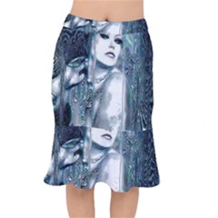 Sapphire Slime Short Mermaid Skirt by MRNStudios
