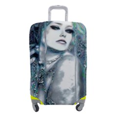 Sapphire Slime Luggage Cover (small) by MRNStudios