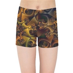 Digitalartflower Kids  Sports Shorts by Sparkle