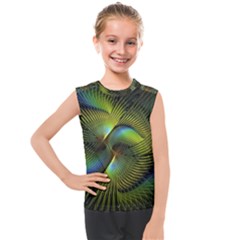 Digitalart  Waves Kids  Mesh Tank Top by Sparkle