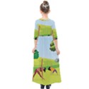Mother And Daughter Y Kids  Quarter Sleeve Maxi Dress View2
