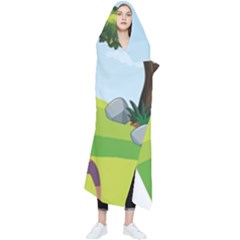 Large Wearable Blanket by SymmekaDesign