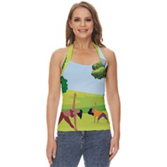 Large Basic Halter Top