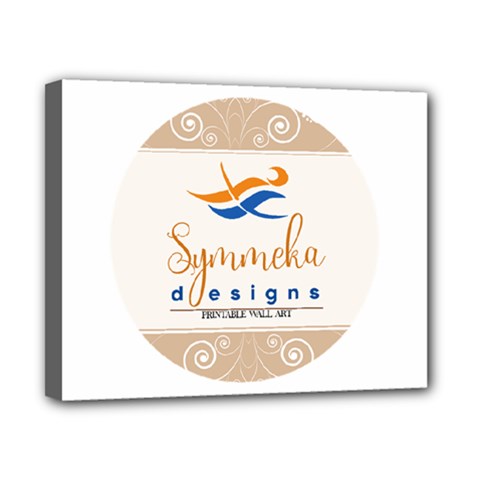 Logo Pngdd Canvas 10  X 8  (stretched) by SymmekaDesign