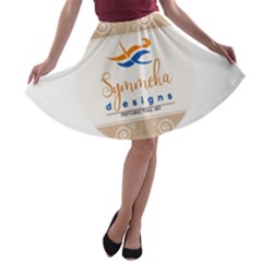 Logo Pngdd A-line Skater Skirt by SymmekaDesign