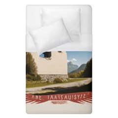  Us Ventag Eagles Travel Poster Graphic Style Redbleuwhite  Duvet Cover (single Size) by steakspro94