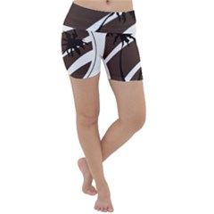 Palm Tree Design-01 (1) Lightweight Velour Yoga Shorts by thenyshirt