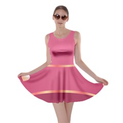 Heart Valentine Love Pink Red Skater Dress by Ravend