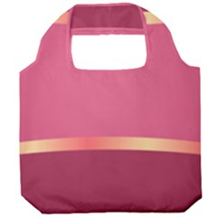 Heart Valentine Love Pink Red Foldable Grocery Recycle Bag by Ravend