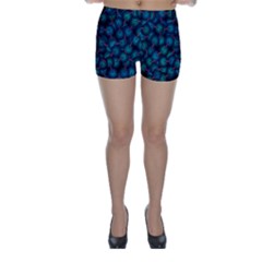 Background Abstract Textile Design Skinny Shorts