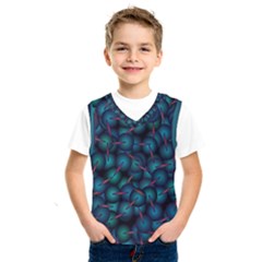 Background Abstract Textile Design Kids  Basketball Tank Top