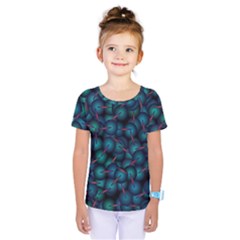 Background Abstract Textile Design Kids  One Piece Tee