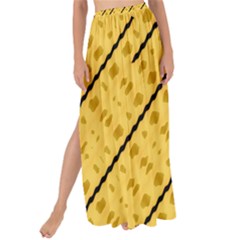 Background Yellow Background Maxi Chiffon Tie-up Sarong