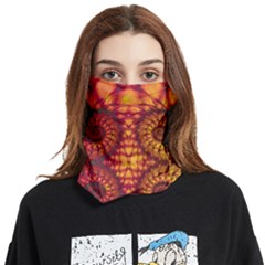 Abstract Art Pattern Fractal Design Face Covering Bandana (two Sides)