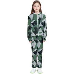 Camouflage Camo Army Soldier Pattern Military Kids  Tracksuit