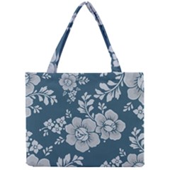 Flowers Design Floral Pattern Stems Plants Mini Tote Bag by Jancukart