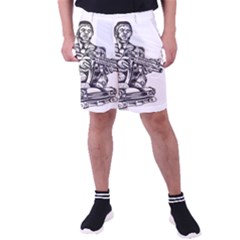 Scarface Movie Traditional Tattoo Men s Pocket Shorts by tradlinestyle