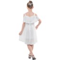 Scarface Movie Traditional Tattoo Kids  Cut Out Shoulders Chiffon Dress View2