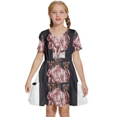 1679055305371 Jpeg 1679065992300 Kids  Short Sleeve Tiered Mini Dress