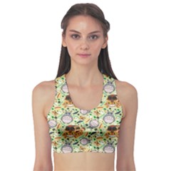 My Neighbor Totoro Pattern Sports Bra by danenraven