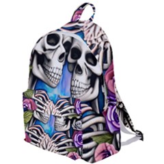 Floral Skeletons The Plain Backpack by GardenOfOphir